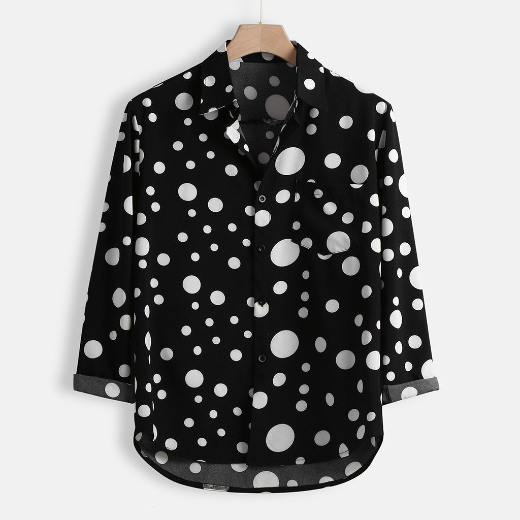 Kiva® | Casual Polka Dot Shirt