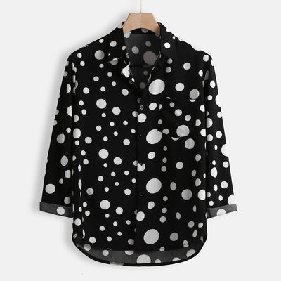 Javier® | Casual Polka Dot Shirt
