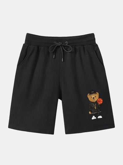 Bruno® | Basketball Bear Print T-Shirt & Shorts