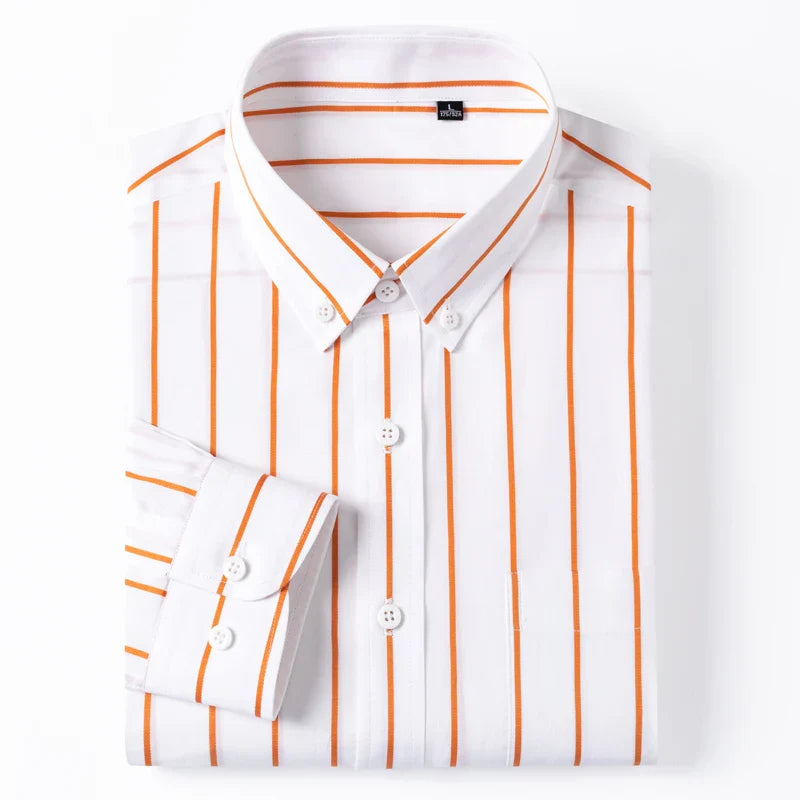 John | Elegant Striped Cotton Shirt