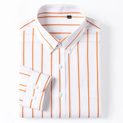 John | Elegant Striped Cotton Shirt