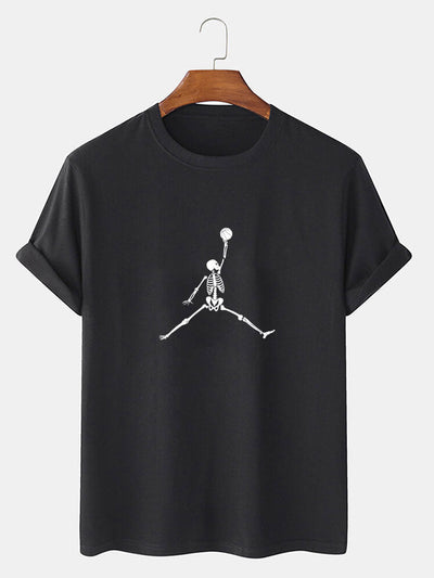 Bartolomé® | Basketball Skeleton Print T-Shirt