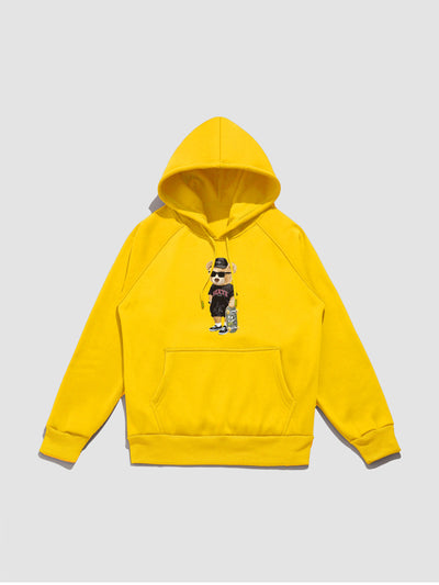 Giovanni | Skate Bear Print Hoodie