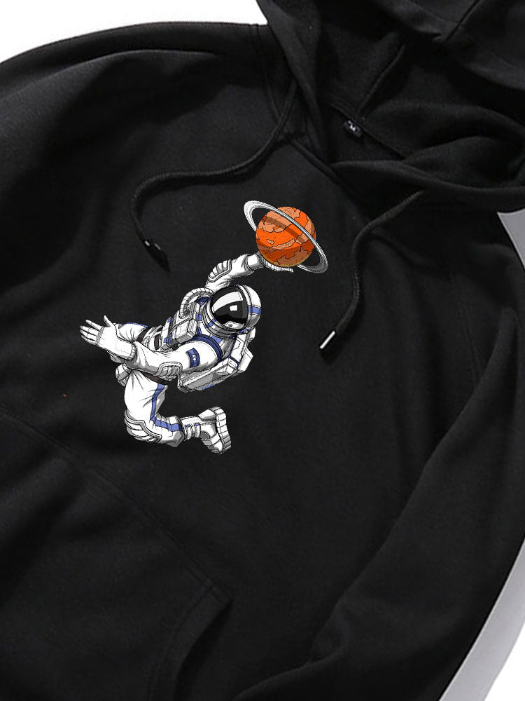 Flint | Astronaut Print Hoodie