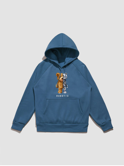 Otto | Robot Bear Graphic Hoodies