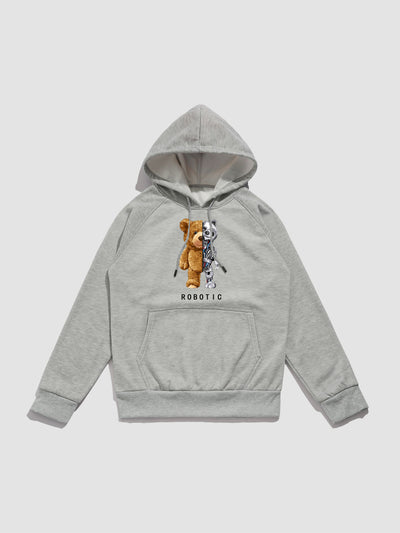 Otto | Robot Bear Graphic Hoodies