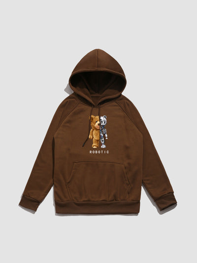 Otto | Robot Bear Graphic Hoodies