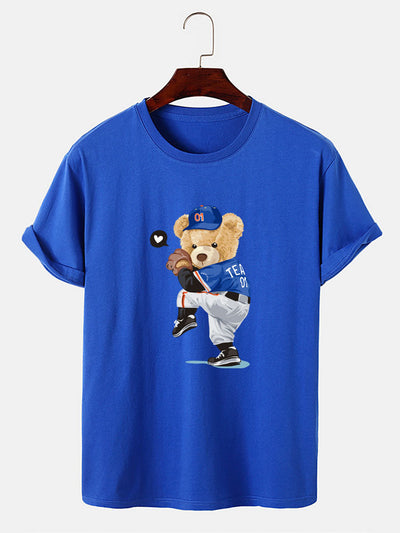 Óscar® | Baseball Bear Bear Print T-Shirt