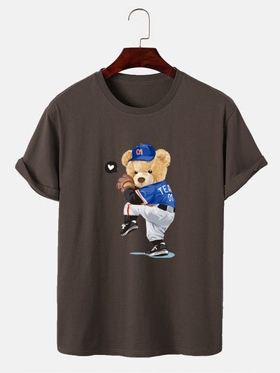 Óscar® | Baseball Bear Bear Print T-Shirt