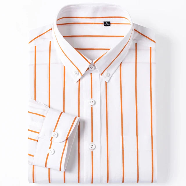 John | Elegant Striped Cotton Shirt