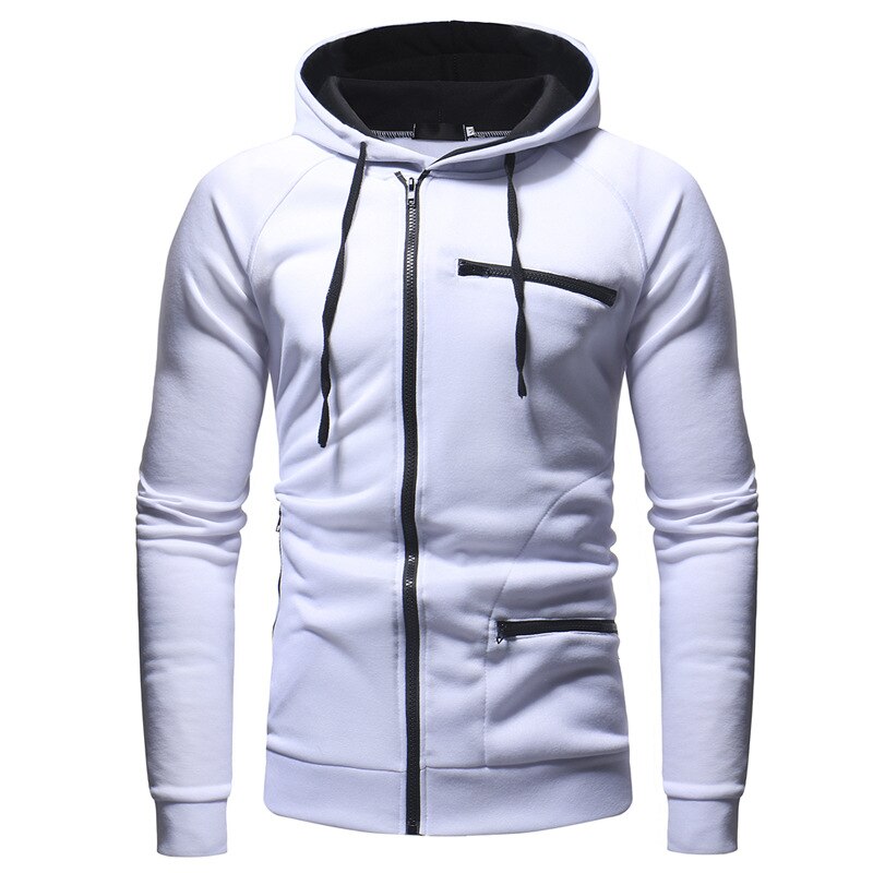 Brandon® | Casual, sporty zip-up hoodie