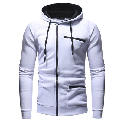 Brandon® | Casual, sporty zip-up hoodie