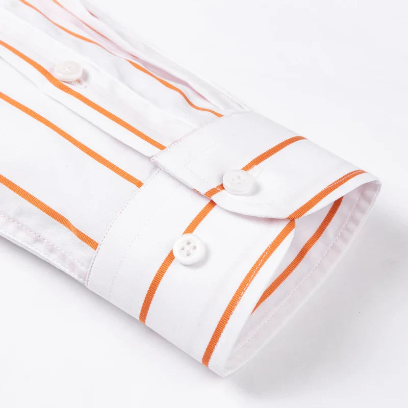 John | Elegant Striped Cotton Shirt