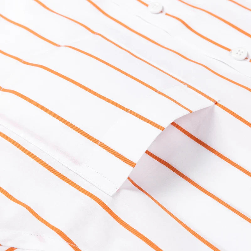 John | Elegant Striped Cotton Shirt