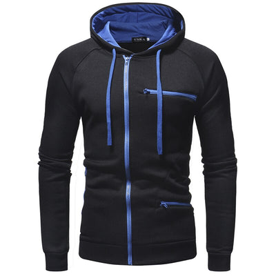 Brandon® | Casual, sporty zip-up hoodie