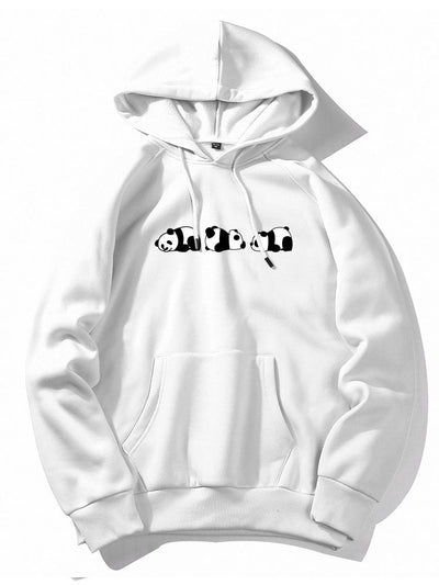 Ismael | Rolling Panda Print Hoodie