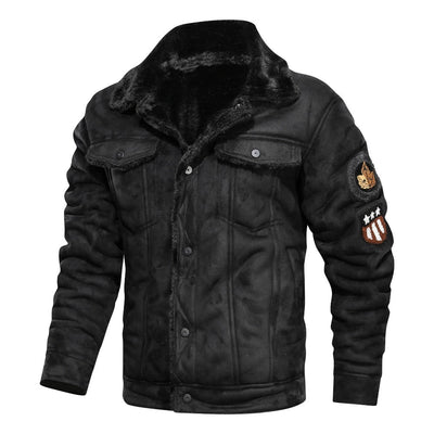 Fitz | Classic Sherpa-lined jacket for men