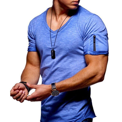 Kendrick® | Men'S V-Neck Muscle T-Shirt