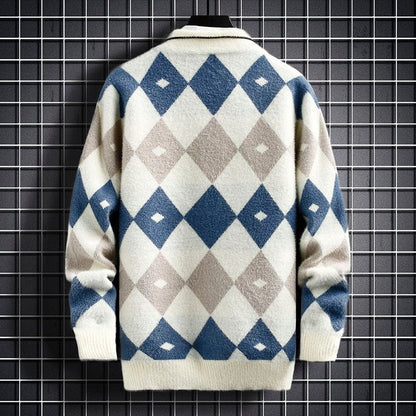 Ezra® | Pattern Sweater For Men