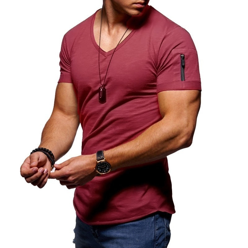 Kendrick® | Men'S V-Neck Muscle T-Shirt