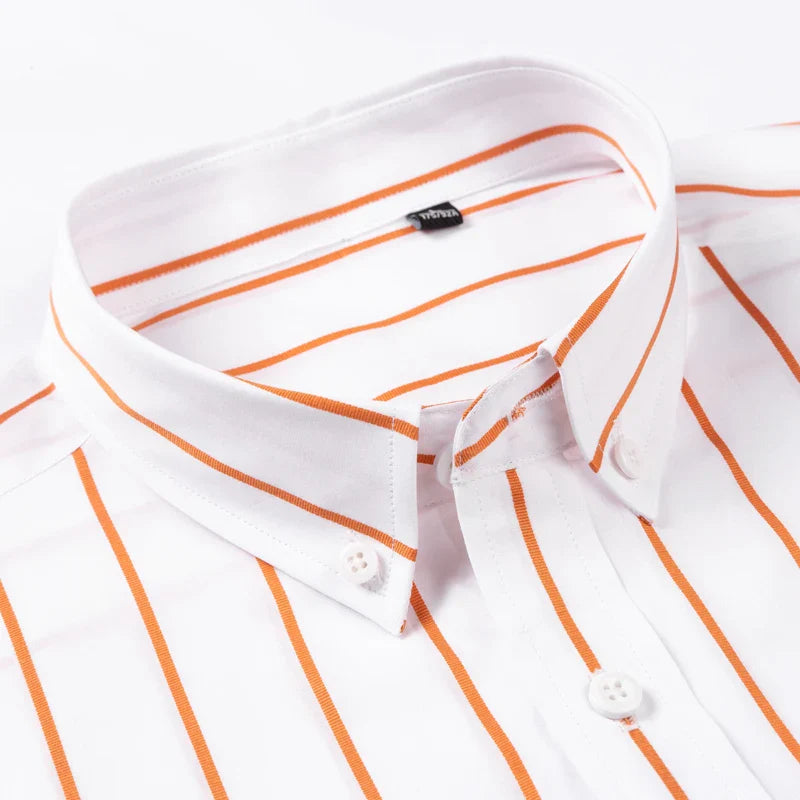John | Elegant Striped Cotton Shirt