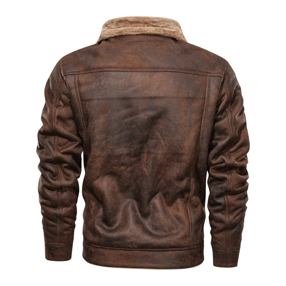 Fitz | Classic Sherpa-lined jacket for men