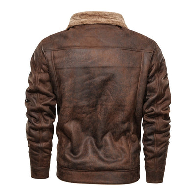 Fitz | Classic Sherpa-lined jacket for men