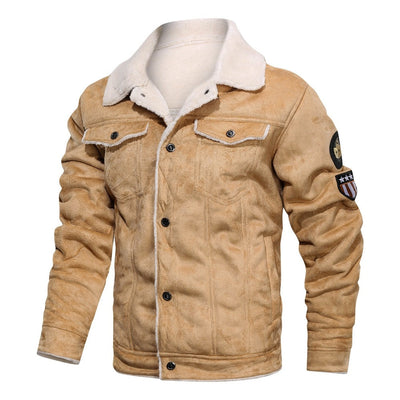 Fitz | Classic Sherpa-lined jacket for men