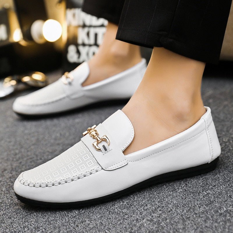 Zebulon® | White Breathable Loafer