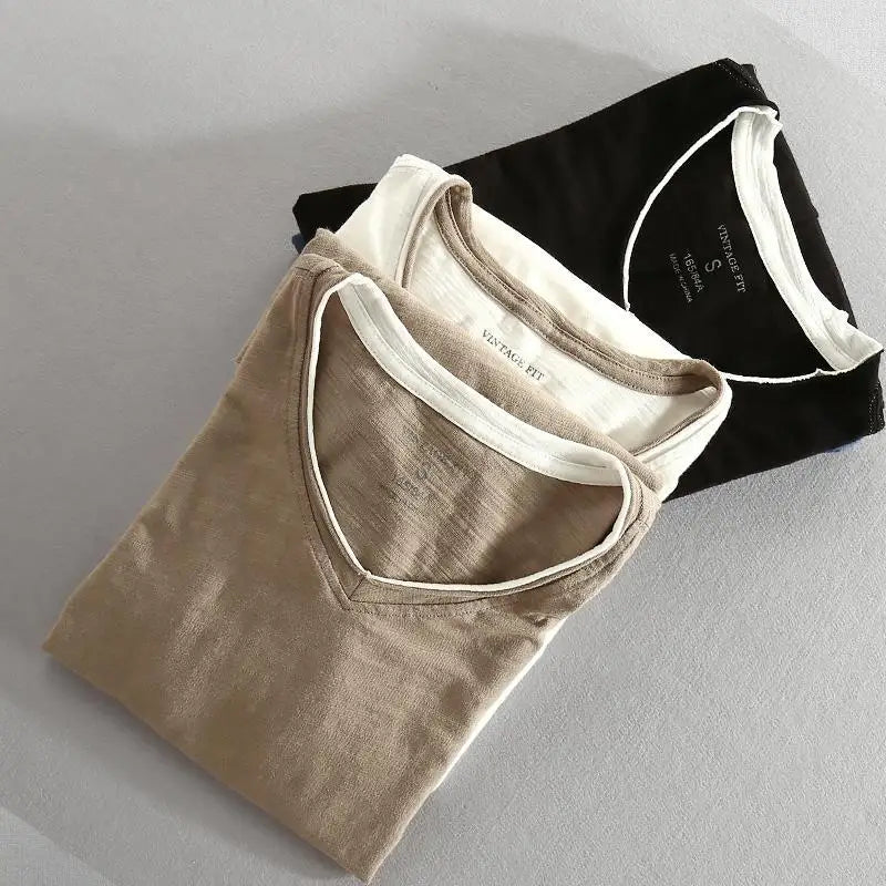 Erick | NIGHTFALL V-NECK SHIRT