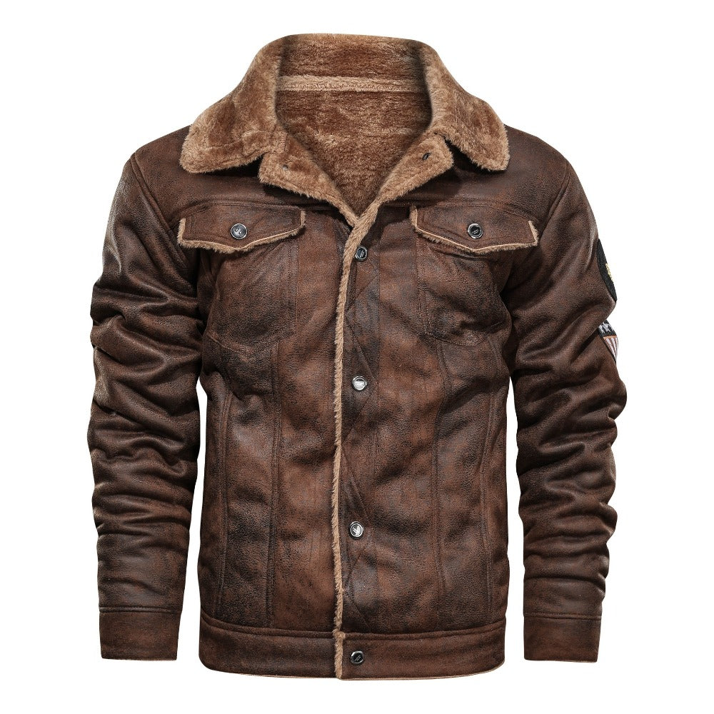 Fitz | Classic Sherpa-lined jacket for men