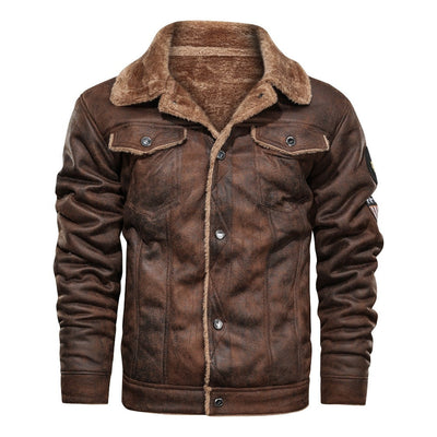 Fitz | Classic Sherpa-lined jacket for men