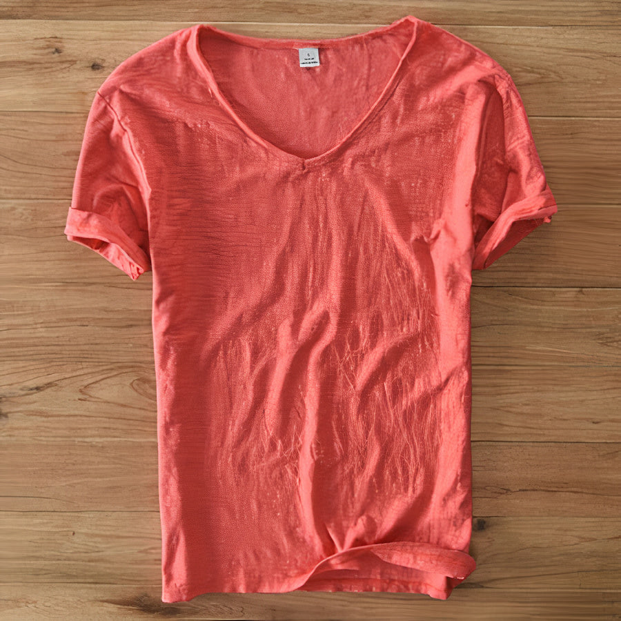 Gabriel® | Summer T-Shirt Made Of Cotton And Linen