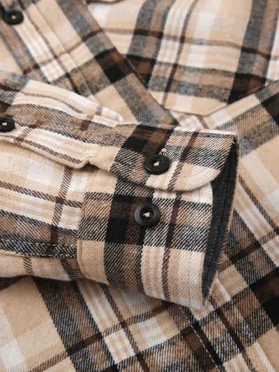 Dardo® | Flannel Plaid Button Up Shirt