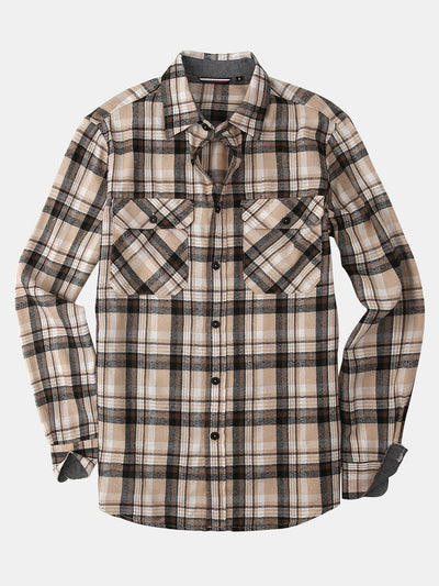 Dardo® | Flannel Plaid Button Up Shirt