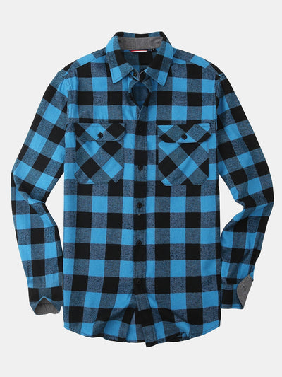 Daciano® | Flannel Plaid Button Up Shirt
