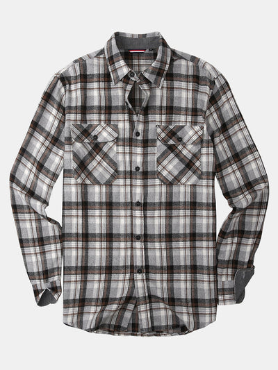 Dardo® | Flannel Plaid Button Up Shirt