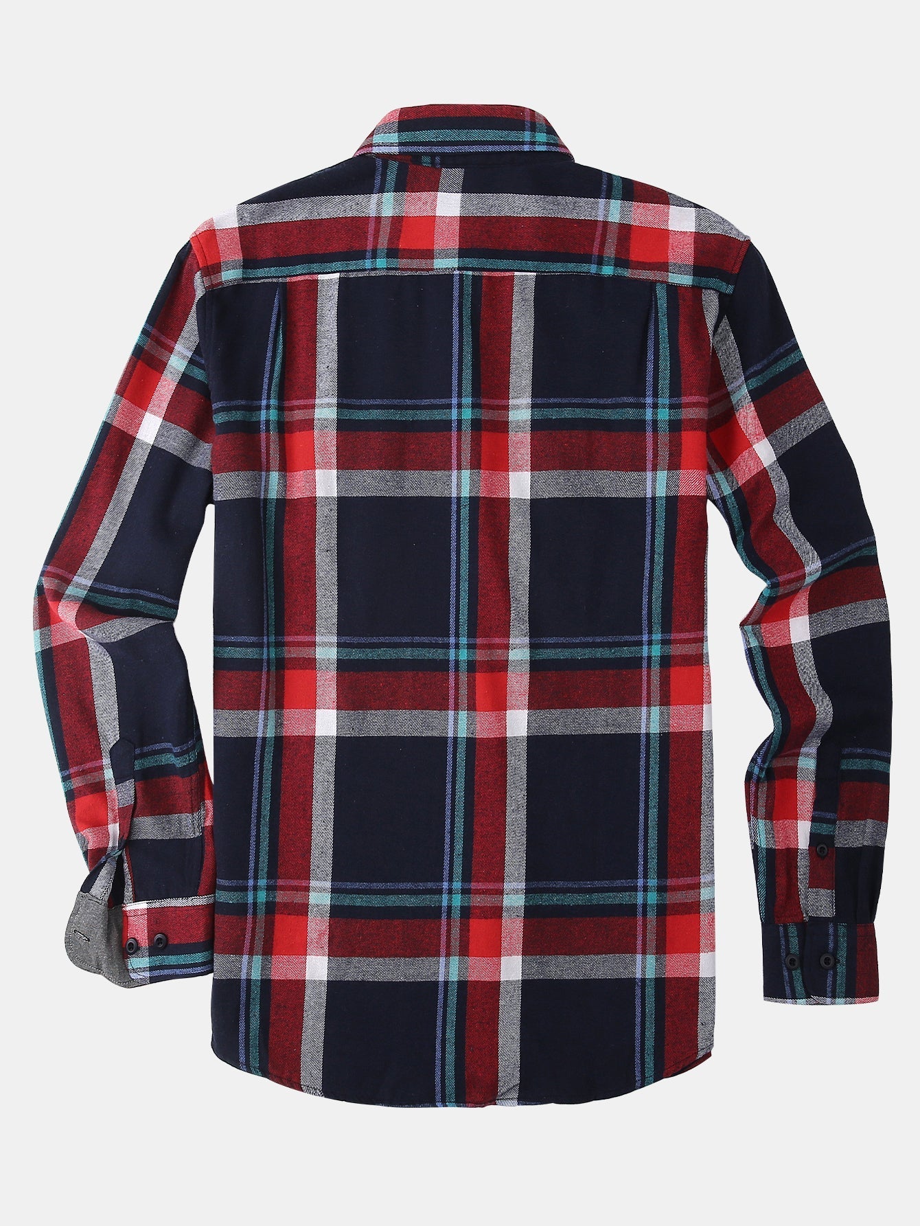 Dido® | Flannel Plaid Button Up Shirt