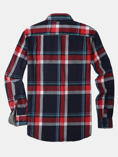 Dido® | Flannel Plaid Button Up Shirt
