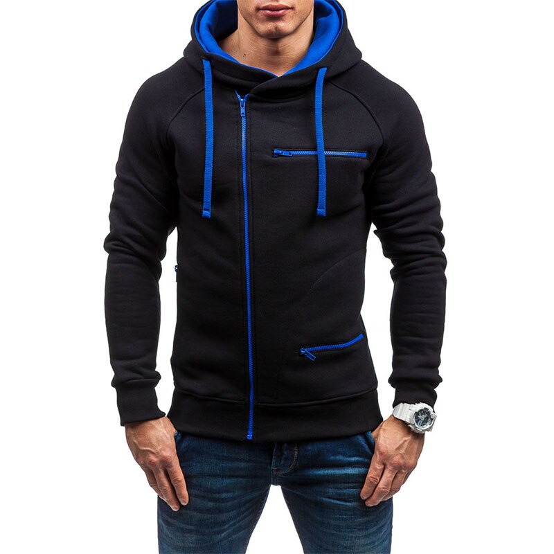 Brandon® | Casual, sporty zip-up hoodie