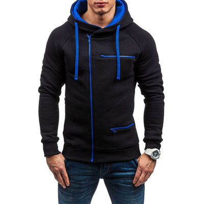 Brandon® | Casual, sporty zip-up hoodie