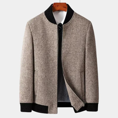 Efrén | Harrington Wool Blend Cardigan