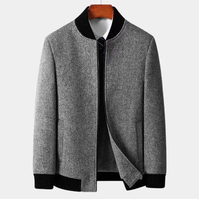 Efrén | Harrington Wool Blend Cardigan