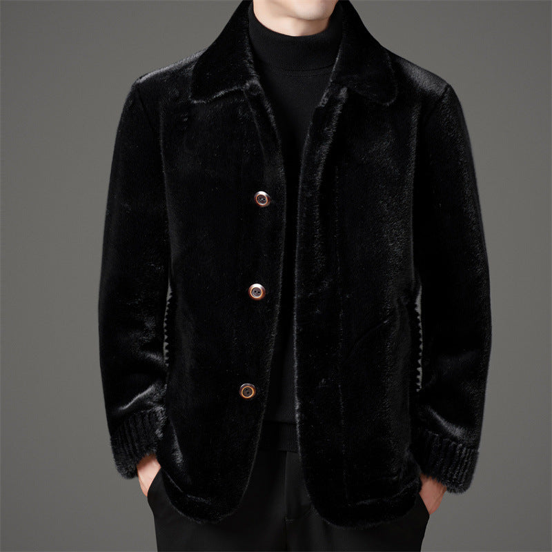 Steven® | Luxury Short Coat In Mink Fur