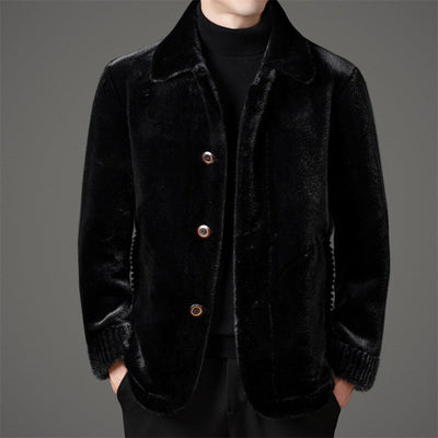 Anton® | Luxury Short Mink Fur Coat