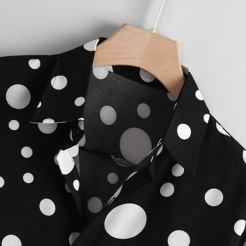 Javier® | Casual Polka Dot Shirt