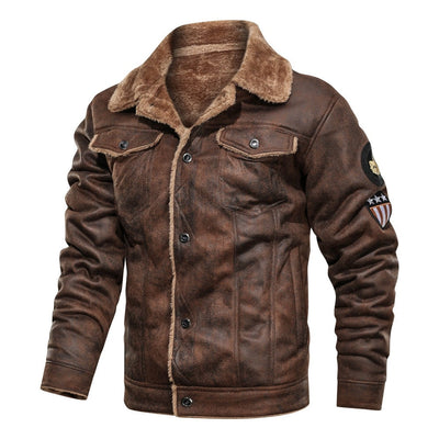 Fitz | Classic Sherpa-lined jacket for men