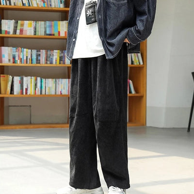 Jodan® | Casual Corduroy Trousers, Wide Trousers