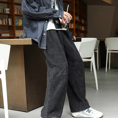Jodan® | Casual Corduroy Trousers, Wide Trousers
