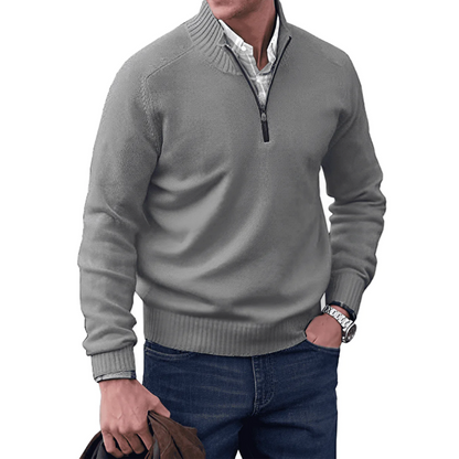 Connor® | Cashmere Sweater With Zipper